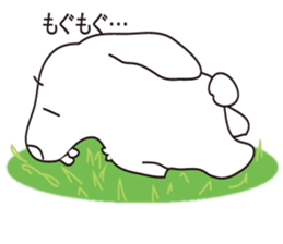 Bite Rabbit"GABU" sticker #3628269