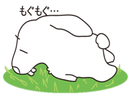 Bite Rabbit"GABU" sticker #3628269