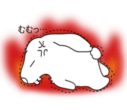 Bite Rabbit"GABU" sticker #3628273