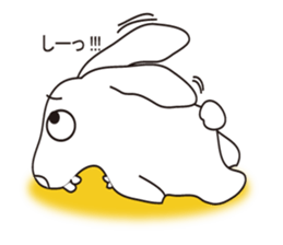 Bite Rabbit"GABU" sticker #3628275