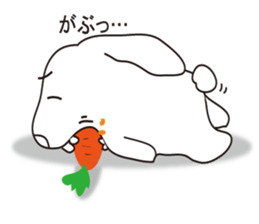 Bite Rabbit"GABU" sticker #3628276