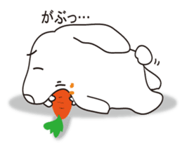 Bite Rabbit"GABU" sticker #3628276
