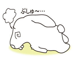 Bite Rabbit"GABU" sticker #3628277
