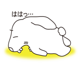 Bite Rabbit"GABU" sticker #3628295