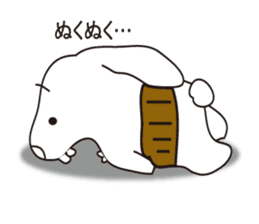 Bite Rabbit"GABU" sticker #3628296