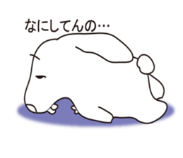 Bite Rabbit"GABU" sticker #3628297