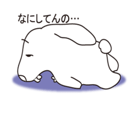 Bite Rabbit"GABU" sticker #3628297