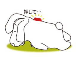 Bite Rabbit"GABU" sticker #3628298