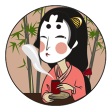 Aimi the Japanese Geisha sticker #3628426