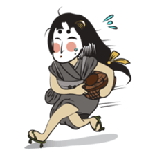 Aimi the Japanese Geisha sticker #3628434