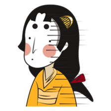 Aimi the Japanese Geisha sticker #3628436
