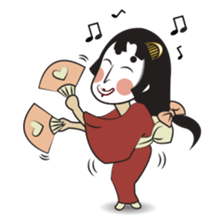 Aimi the Japanese Geisha sticker #3628437
