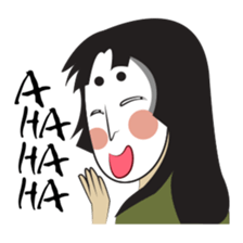 Aimi the Japanese Geisha sticker #3628449