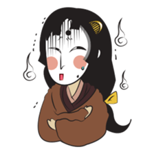 Aimi the Japanese Geisha sticker #3628451