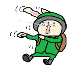 Rabbit Soldier Vol.1 (English edition) sticker #3628789