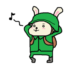 Rabbit Soldier Vol.1 (English edition) sticker #3628793