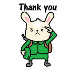 Rabbit Soldier Vol.1 (English edition) sticker #3628794
