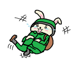 Rabbit Soldier Vol.1 (English edition) sticker #3628798