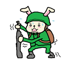 Rabbit Soldier Vol.1 (English edition) sticker #3628811