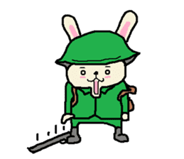 Rabbit Soldier Vol.1 (English edition) sticker #3628815