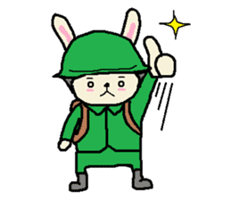 Rabbit Soldier Vol.1 (English edition) sticker #3628821