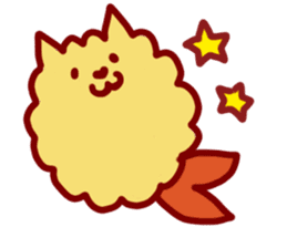 fried dog sticker #3629586