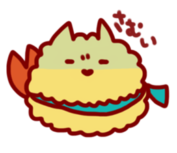 fried dog sticker #3629587