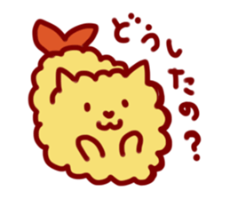 fried dog sticker #3629600