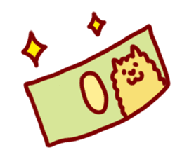 fried dog sticker #3629608