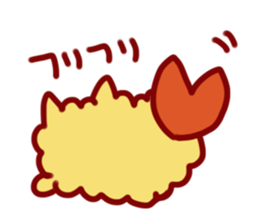 fried dog sticker #3629617