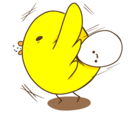 Funny egg sticker sticker #3629669