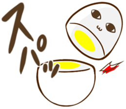 Funny egg sticker sticker #3629673