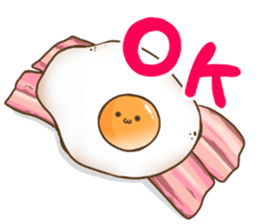 Funny egg sticker sticker #3629675