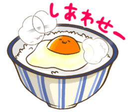 Funny egg sticker sticker #3629689