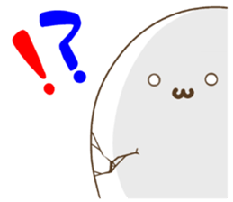 Funny egg sticker sticker #3629705