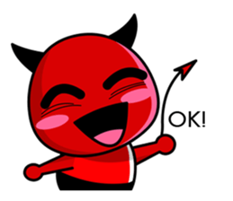 Pun Pun Devil sticker #3630004
