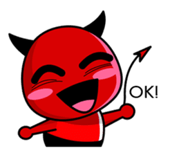 Pun Pun Devil sticker #3630004