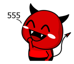 Pun Pun Devil sticker #3630025