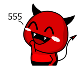 Pun Pun Devil sticker #3630025