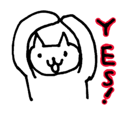 Nyan-chan's daily life sticker #3630272