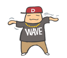 HipHopper Mr.D sticker #3630470