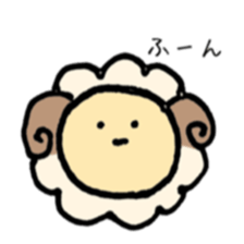 round sheep sticker #3630669