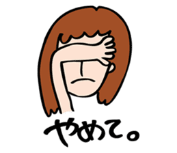 Natsuko Yokosawa's Characters vol.2 sticker #3631309