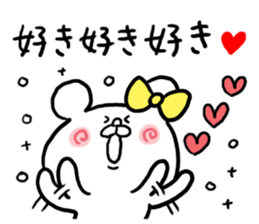 LOVE LOVE Heart Bear sticker #3631337