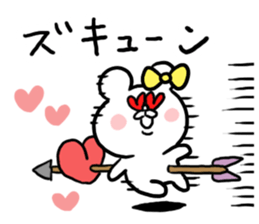 LOVE LOVE Heart Bear sticker #3631340