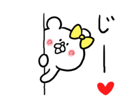 LOVE LOVE Heart Bear sticker #3631342