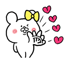 LOVE LOVE Heart Bear sticker #3631344