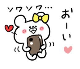 LOVE LOVE Heart Bear sticker #3631347