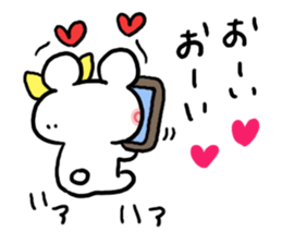 LOVE LOVE Heart Bear sticker #3631348