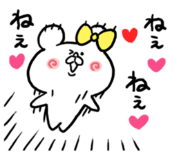 LOVE LOVE Heart Bear sticker #3631349